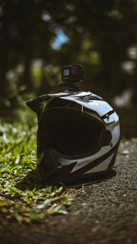Action camera mounting bracket